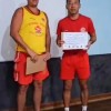 Sargento dos bombeiros de Andradina é homenageado durante curso no litoral