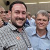 PREFEITO E VICE-PREFEITO DE CASTILHO SE REÚNE COM GOVERNADOR E SECRETÁRIOS DE ESTADO NA AGRISHOW