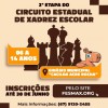 Três Lagoas será a sede da 2ª Etapa do Circuito Estadual de Xadrez Escolar!