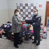 Polícia Militar doa mais de mil peças de agasalhos e cobertores ao Fundo Social de Solidariedade de Araçatuba