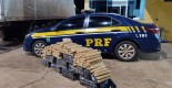 Polícia Rodoviária Federal de Água Clara apreende 300 Kg de maconha