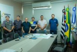 NOVO COMANDANTE DO 28º BATALHÃO VISITA PREFEITURA MUNICIPAL DE ANDRADINA