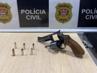 POLÍCIA CIVIL DE PEREIRA BARRETO COM APOIO DA DEIC DE SANTOS PRENDE TRAFICANTE COM ARMA DE FOGO