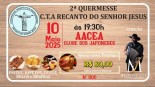 Recanto do Senhor Jesus promove sua 2ª Quermesse no dia 10 de maio em Andradina