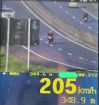 Motociclista é flagrado trafegando a 205 km/h em rodovia de Birigui