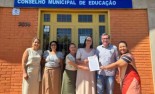 Prefeito de Três Lagoas visita o Conselho Municipal de Educação para avaliar demandas e infraestrutura