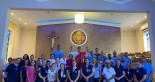 Colaboradores do Hospital Auxiliadora participam da celebração de Páscoa em Três Lagoas