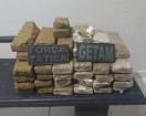 Polícia Militar em Três Lagoas apreende 27 kg de maconha e prende autor de tráfico de drogas