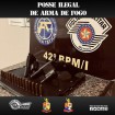 POLÍCIA MILITAR APREENDE DUAS ARMAS DE FOGO EM PRESIDENTE VENCESLAU