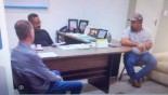 PREFEITO LIÓ SE REUNE COM EQUIPE DO ITESP PARA DEBATER POGRAMAS QUE FORTALECEM A AGRICULTURA FAMILIAR EM SUD MENNUCCI
