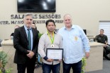 Desenhista Técnico-Pericial Jefferson Fagundes de Souza recebe medalha Tiradentes pela Câmara de Andradina