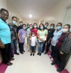 Criança em tratamento de leucemia é batizada na capela da Santa Casa de Araçatuba