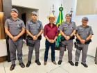 Polícia Militar faz visita ao Prefeito Municipal de Nova Independência
