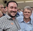 PREFEITO E VICE-PREFEITO DE CASTILHO SE REÚNE COM GOVERNADOR E SECRETÁRIOS DE ESTADO NA AGRISHOW