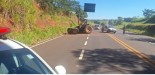 Trator cai em ribanceira durante realização de obra e condutor morre na rodovia Gabriel Melhado em Bilac