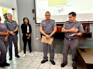 28° BPM/I DE ANDRADINA POLICIAL DOS SANTOS SE TORNA VETERANO