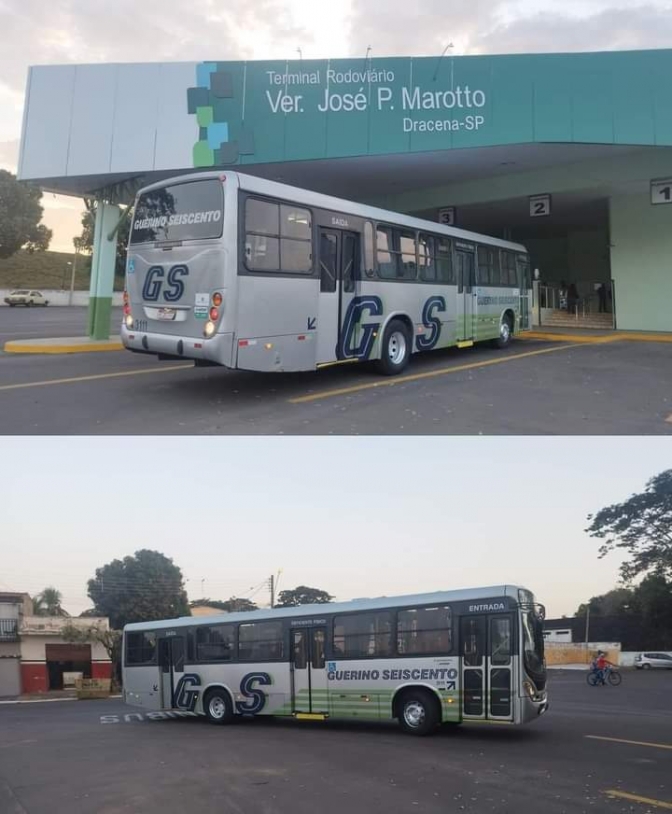 EMPRESA GUERINO SEISCENTOS INICIOU-SE O TRANSPORTE COLETIVO SUBURBANO NA REGIÃO DE DRACENA INTERIOR PAULISTA