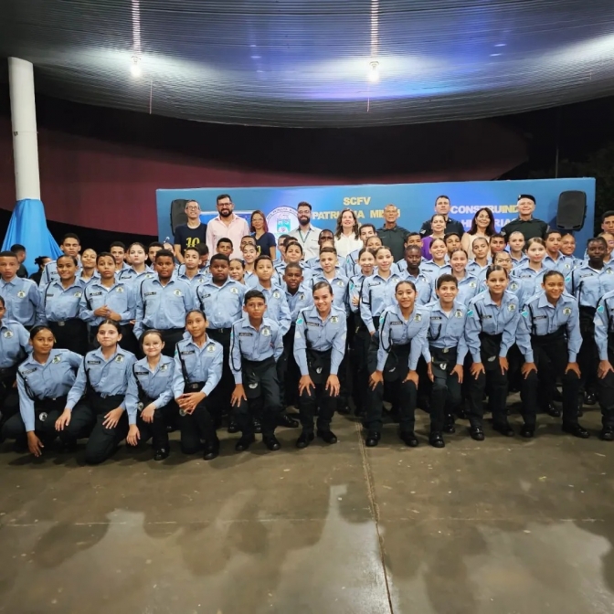 Polícia Militar de Três Lagoas faz solenidade de formatura da Patrulha Mirim