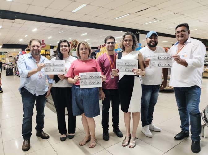 Big Mart entrega prêmios da promoção a contemplados em Andradina