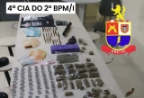 Polícia Militar de Buritama prendeu morador por tráfico de drogas