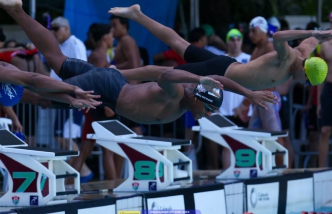 Nadador andradinense participou do Campeonato Brasileiro no Rio de Janeiro &quot;