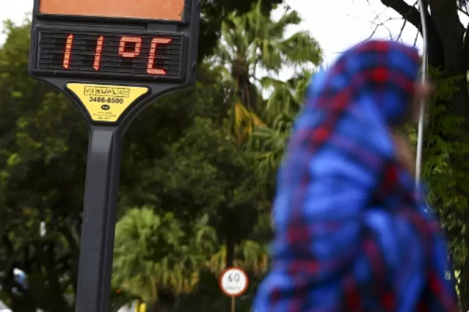 Temperaturas despencam 6 graus no final de semana em Araçatuba