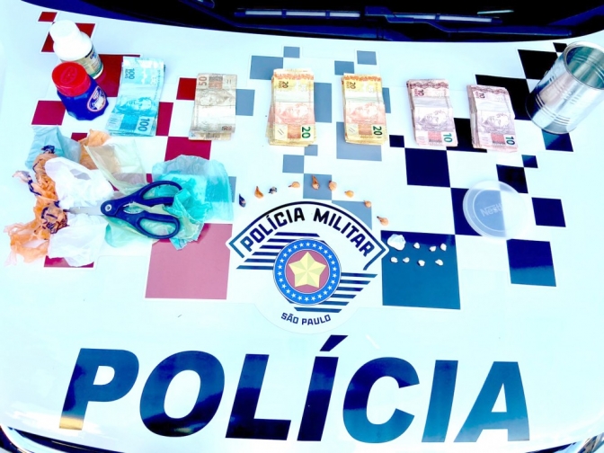 Polícia Militar de Mirandópolis prende funcionário municipal acusado de tráfico