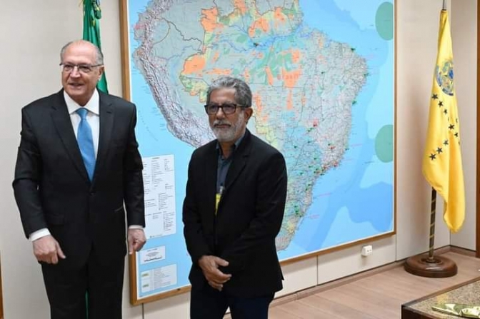 Em Brasília, Paulo Boaventura despacha com 32 deputados, dois senadores e com o vice-presidente Geraldo Alckmin