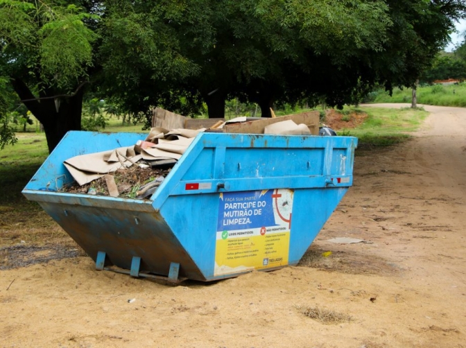 MUTIRÃO DA LIMPEZA – Bairros Guanabara e Vila Maria serão os próximos atendidos em Três Lagoas