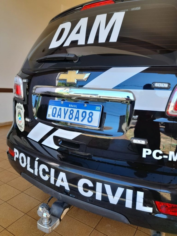 Homem tenta injetar veneno na ex-companheira é preso pela Polícia Civil em Três Lagoas