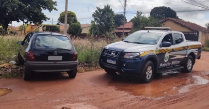 Polícia Militar recupera veículo furtado em Três Lagoas