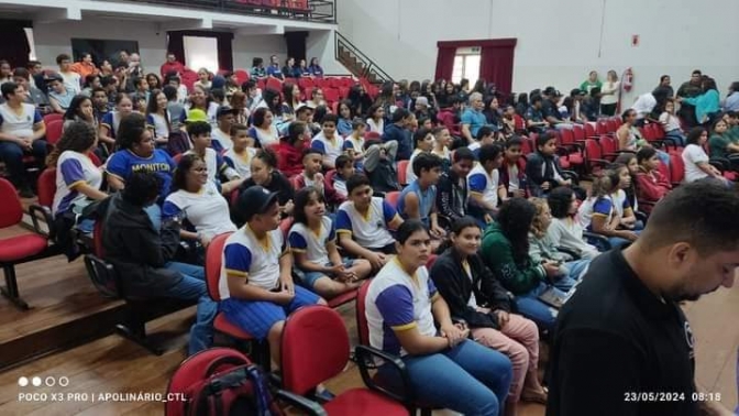 Alunos da Escola Maria Dauria em Castilho são premiados por redação sobre Peixes Migratórios