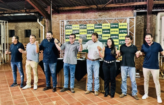 Prefeito de Três Lagoas participa do lançamento da ExpoTrês 2025