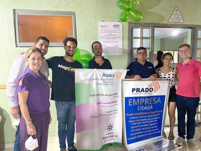 Rotary Clubes de Andradina e Castilho doam quase R$ 13.5 mil em equipamentos ao Asilo Betel