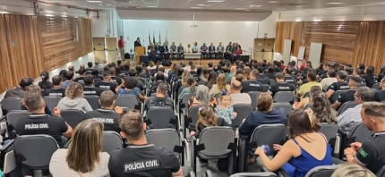 ACADEMIA DA POLICIA CIVIL FORMA 84 NOVOS POLICIAIS CIVIS NA ÁREA DO DEINTER-8 DE PRESIDENTE PRUDENTE