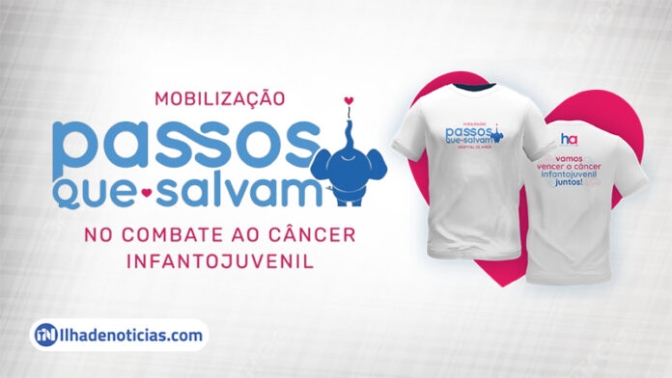 Camisetas para a Caminhada “Passos que Salvam” continuam à venda; Evento acontece no domingo em Ilha Solteira