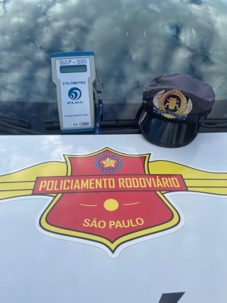 Polícia Rodoviária Estadual prende condutor por embriaguez ao volante na SP 300 em Penápolis