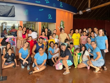 ALUNOS DO TEA ANDRADINA PASSAM DIA NO PARQUE ACQUALINDA