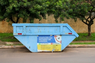 Caçambas do Mutirão da Limpeza ficam até o dia 08 nos Bairros Oiti e Jardim Nova Americana em Três Lagoas