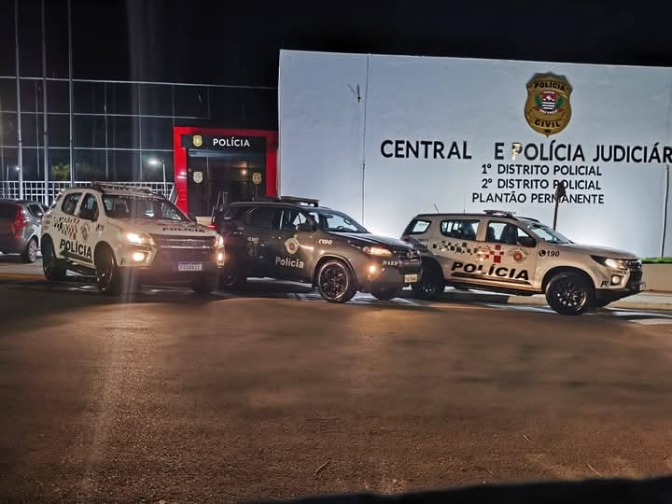 Policia Militar  e Policia Civil realizam operação conjunta contra o tráfico de entorpecentes em Andradina/SP