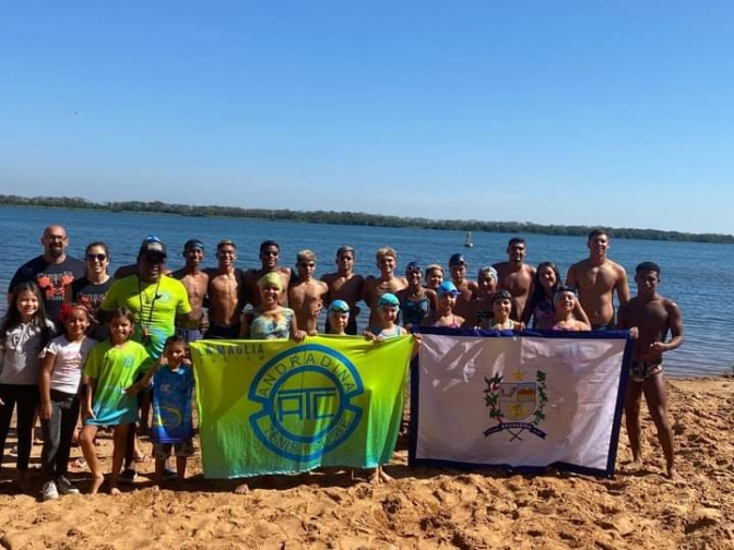 Andradina é bi campeã da Travessia do Rio Paraná em Panorama