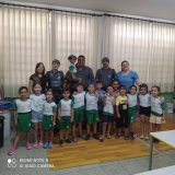 POLÍCIA MILITAR REALIZA PALESTRA EDUCATIVA PARA CRIANÇAS DO ENSINO FUNDAMENTAL EM TUPI PAULISTA
