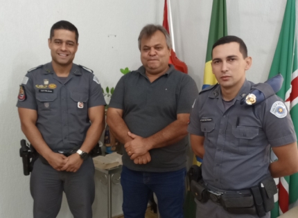 Prefeito de Murutinga se reúne com comando da Polícia Militar para discutir segurança do CarnaMuru 2024