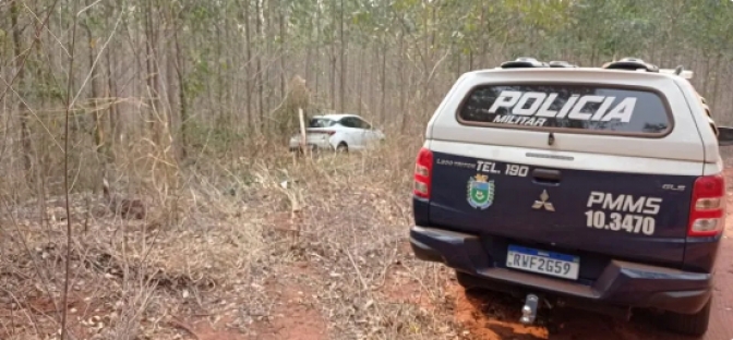 EM BRASILÂNDIA MS POLICIA MILITAR RECUPERA VEÍCULO FURTADO