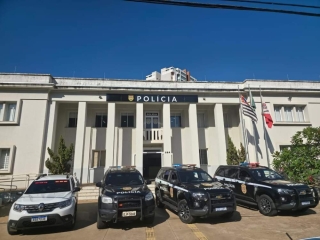 GOE apreende módulos de caminhão avaliados em até R$ 90 mil em loja de Araçatuba