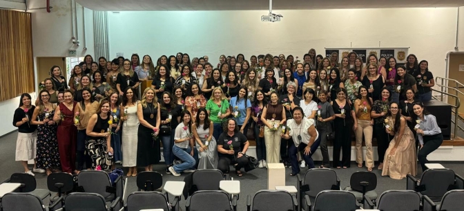 POLÍCIA CIVIL REALIZA SEMINÁRIO PARA MULHERES POLICIAIS CIVIS DA ÁREA DO DEINTER 8 DE PRESIDENTE PRUDENTE