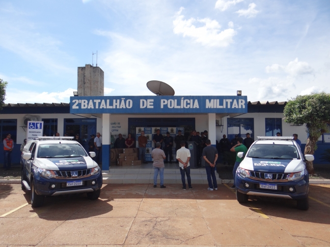 Comandante do 2º Batalhão de Três Lagoas realizou a entrega de viaturas ao efetivo do 2º BPM