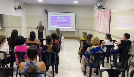 POLÍCIA CIVIL PROMOVE PALESTRA SOBRE VIOLÊNCIA DOMÉSTICA PARA MULHERES DO PROJETO DA ASSOCIAÇÃO SÃO FRANCISCO DE ASSIS EM DRACENA