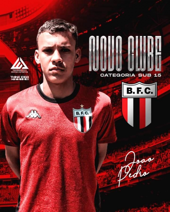 JOVEM ANDRADINENSE EM BUSCA DE SEU SONHO VAI JOGAR PAULISTA PELO BOTAFOGO-SP