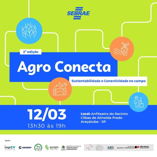 Araçatuba vai receber a 2ª edição do Agro Conecta